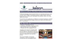 Desktop Screenshot of liaisonservices.com
